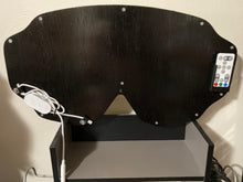 Load image into Gallery viewer, 3D Ski Goggles CNC Cut Handmade Art - Lemon Yellow RGB Deluxe