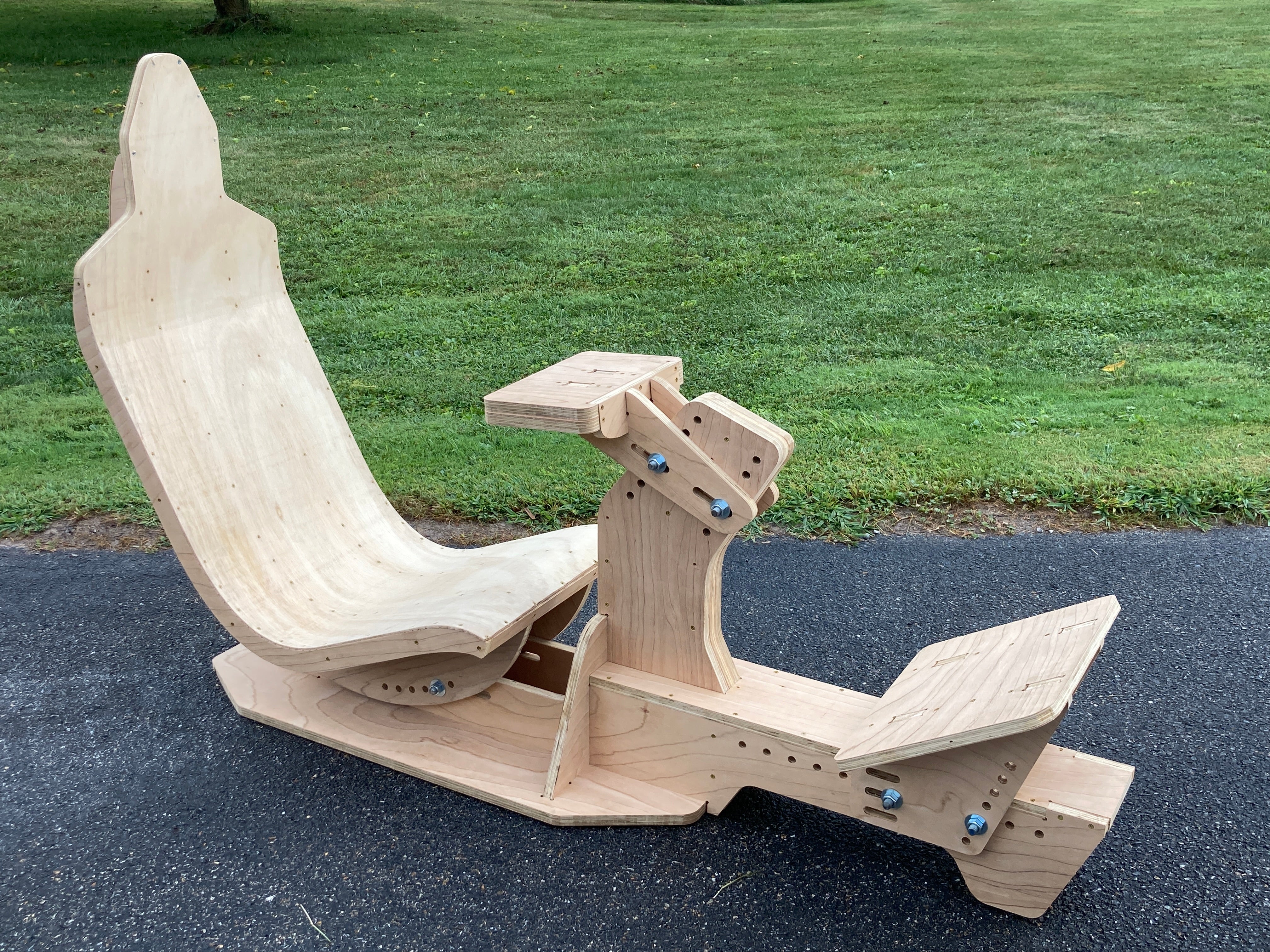 Sim Setup Diy Wood Sim Racing Rig Plans Open Sim Wood Sim Racing